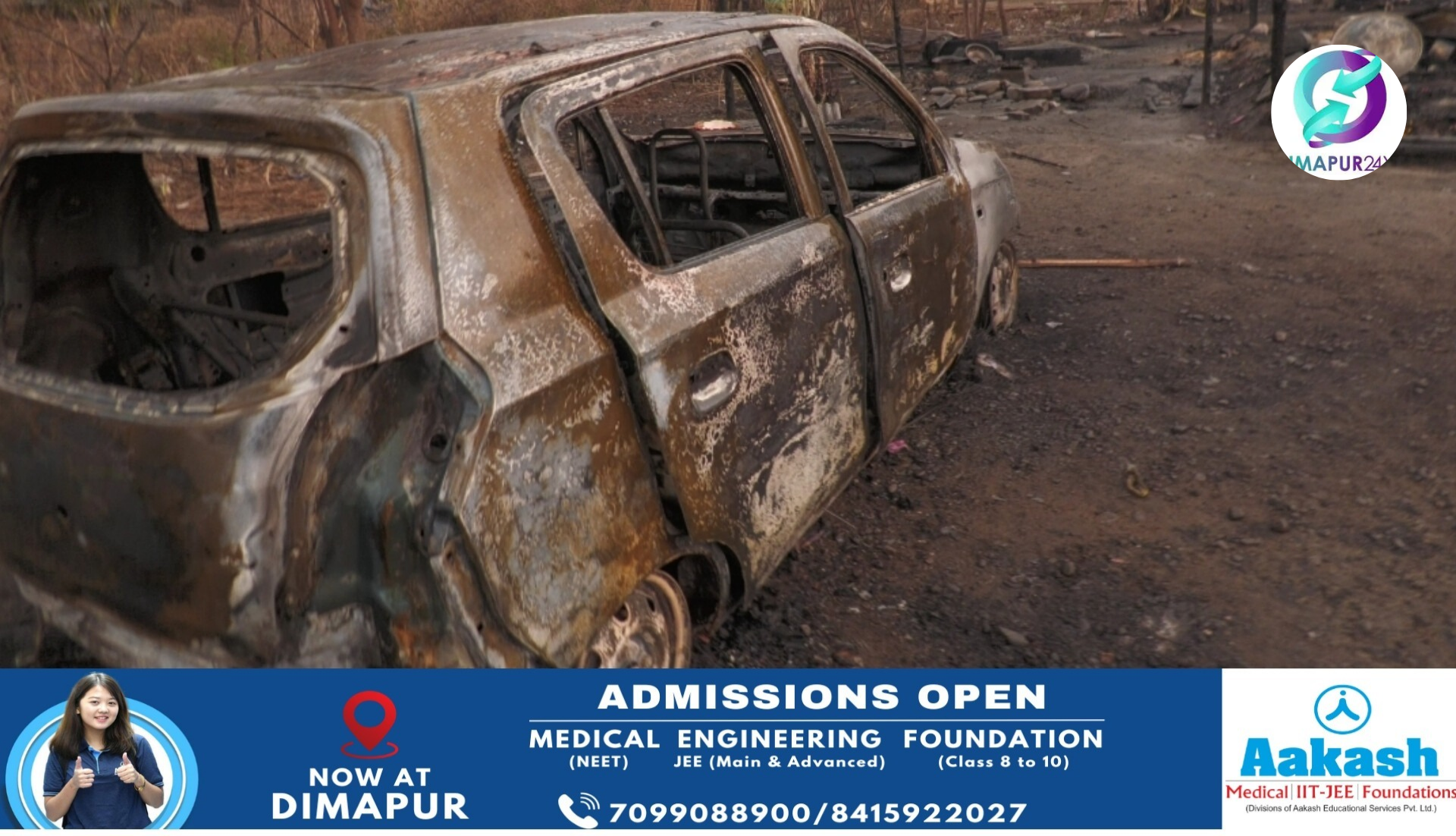 Fire Destroys Six Homes in Chumoukedima Ward 3 Cause Under Investigation