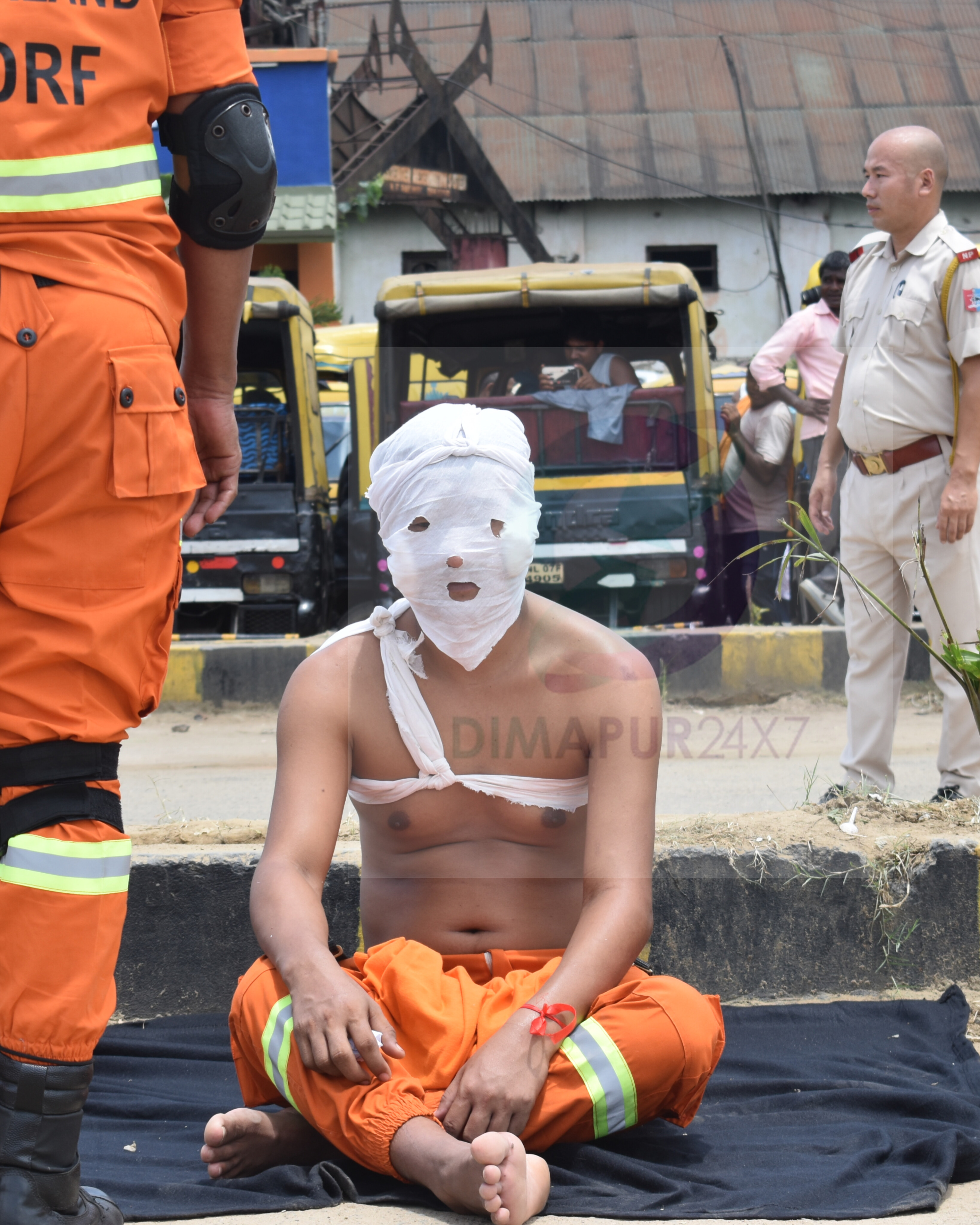 RPF Conducts Bomb Blast Mock Drill at Dimapur Railway Station