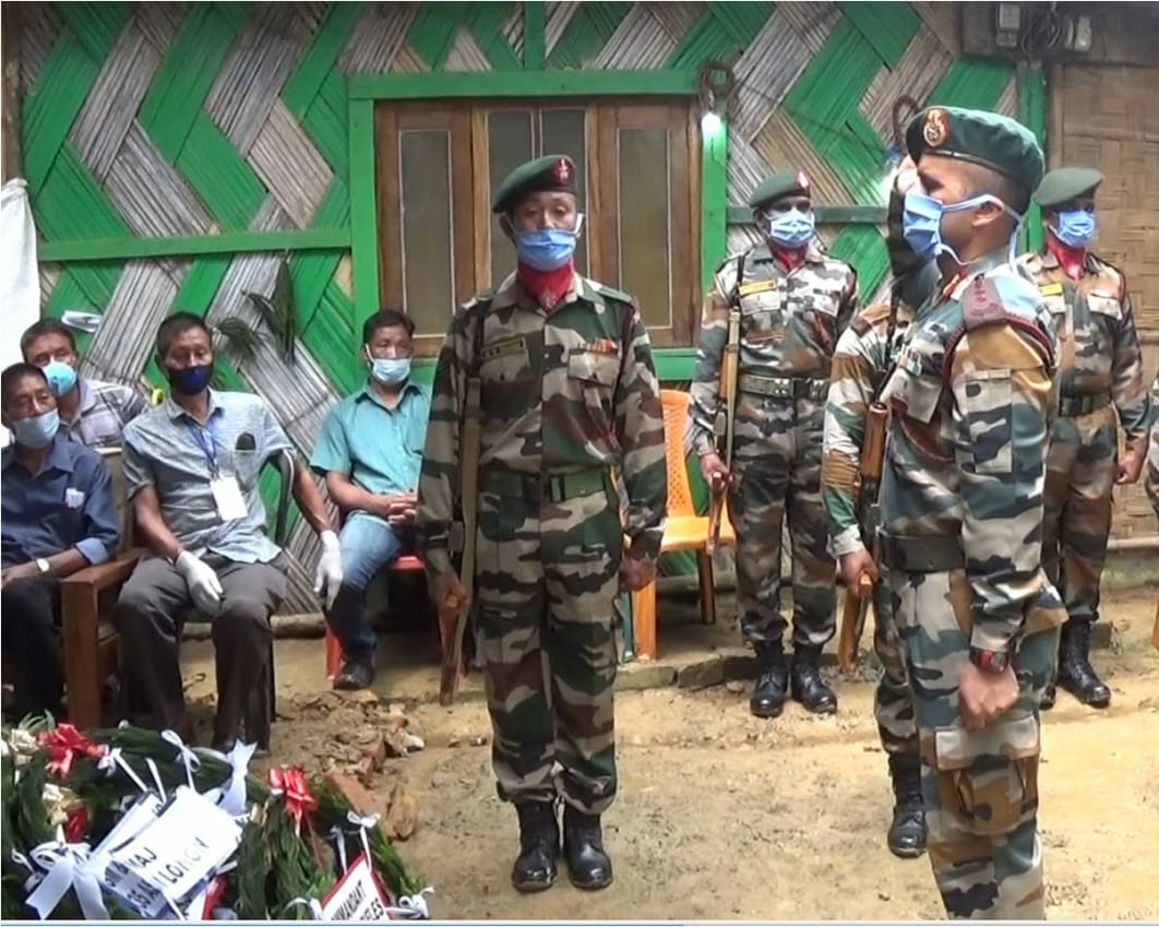 Rifleman Methna Konyak who made the supreme sacrifice in the line of duty while fighting insurgents in Manipur on 29 Jul .